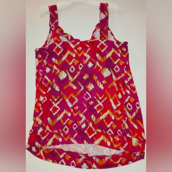 Brand New☆Plus Size LIZ LANGE MATERNITY & Nursing Bright Tank blouse 2X - Picture 5 of 13